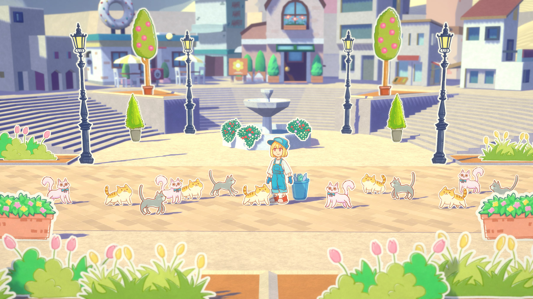 昼のライティング